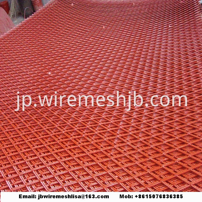 Powder Coated And Galvanized Expanded Metal Mesh